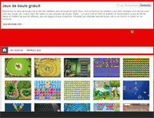 Tablet Screenshot of jeux-de-boule.com